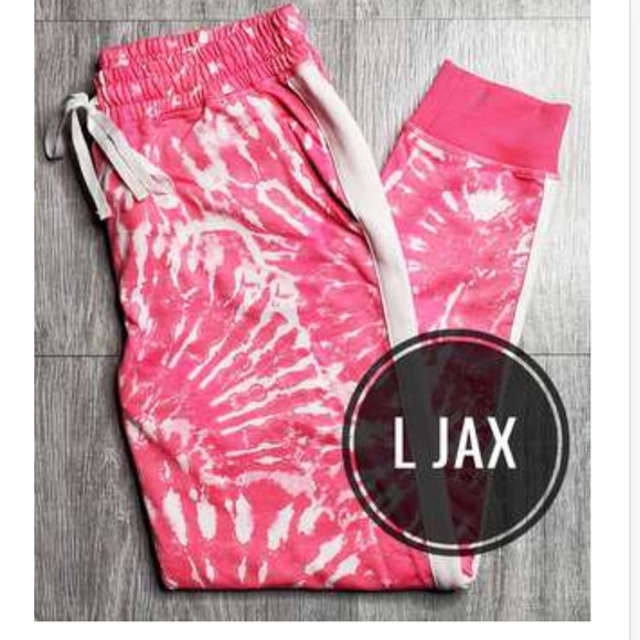 LuLaRoe Pants - LuLaRoe tie-dyed Jax Large